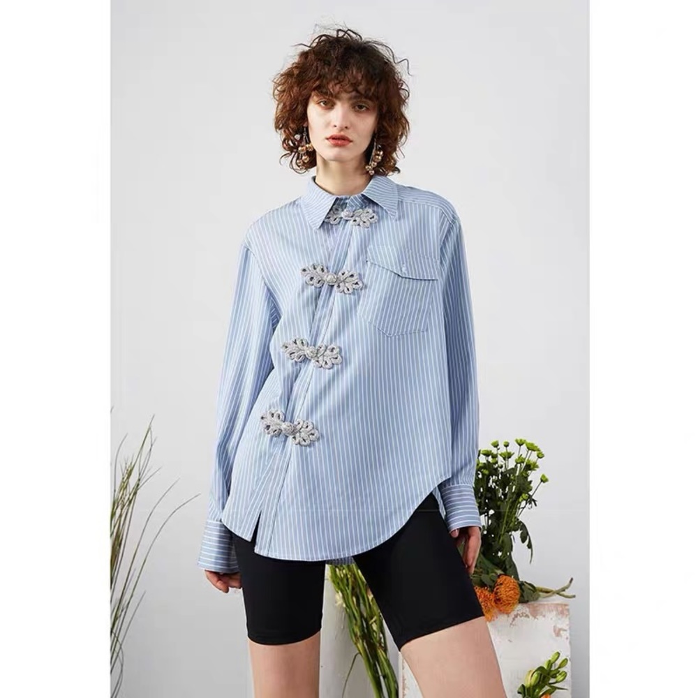 Blue Stripe Vintage Shirt